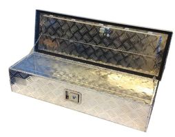 Werkzeugkiste 96x32cm Alubox Werkzeugbox Staubox Anhängerbox