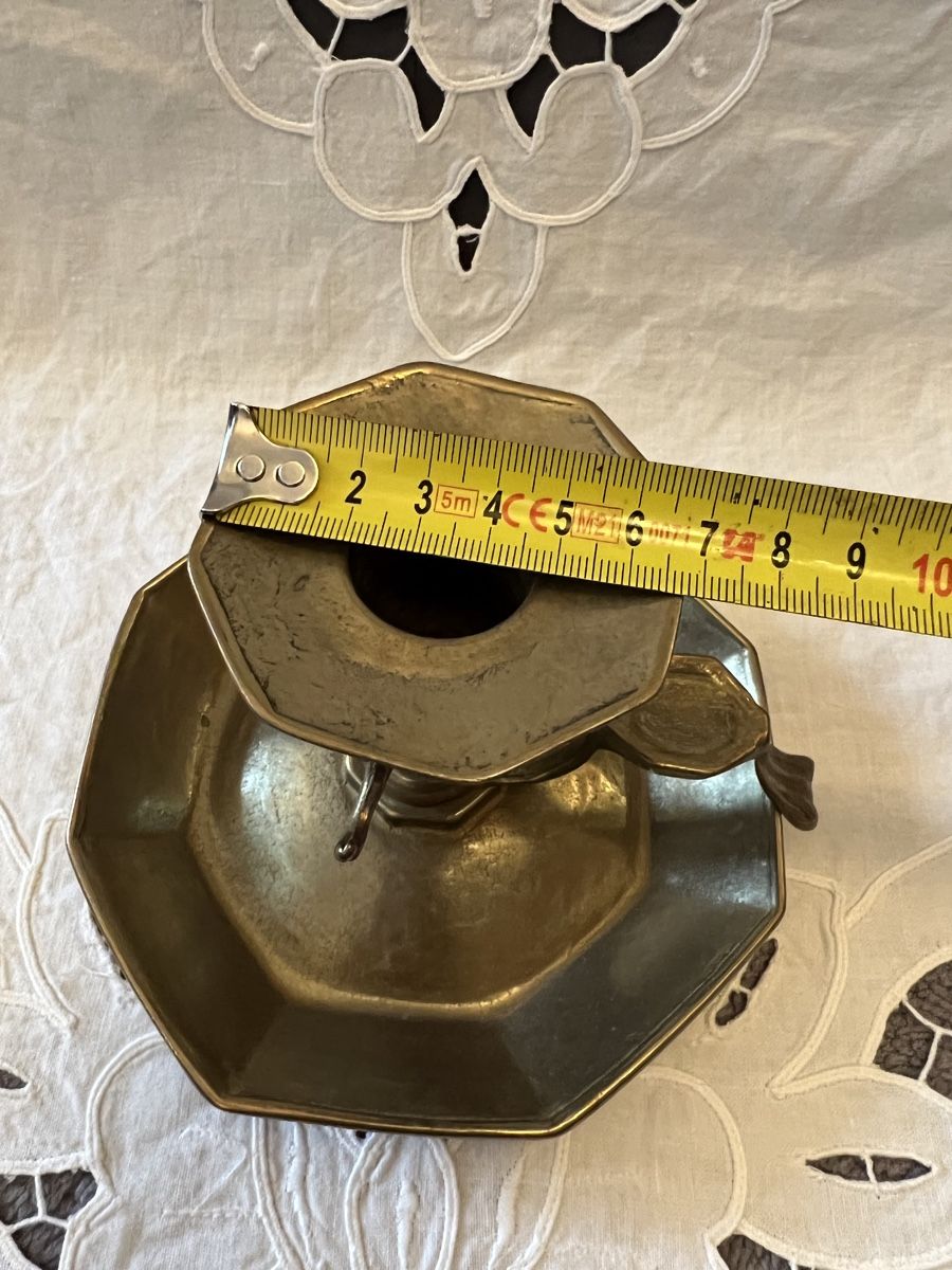 Portacandele: Messing Kerzenständer Mit Griff 500 Gram – Usato da Frenkendorf venduto da Only1 6