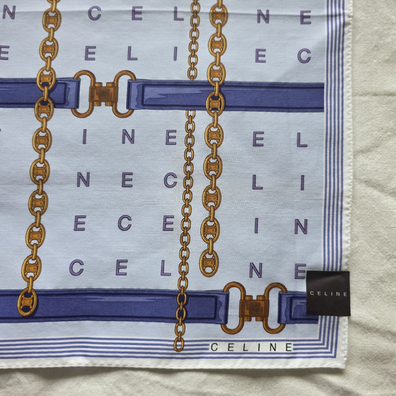 Celine Foulards & écharpes: Vintage Neues CELINE Baumwolltuch 50x50 cm – Neuf avec emballage d'origine à Zürich par LIMAR 3
