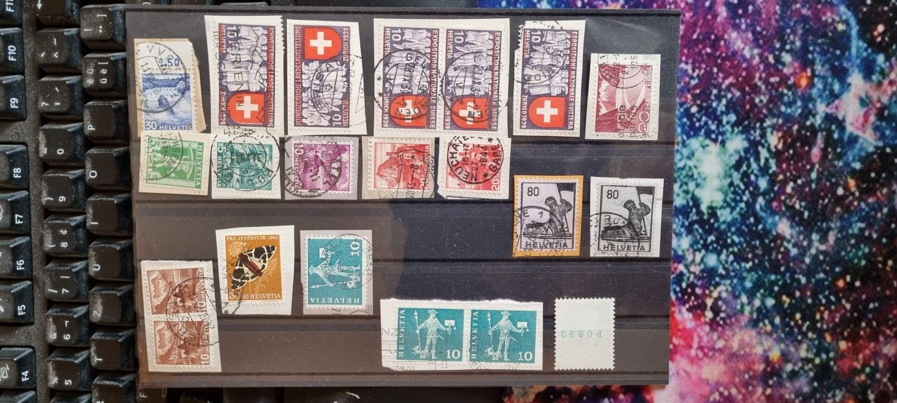 Tutti i francobolli: CH GEST. LOT AUF PAPIER – Usato da Dintikon venduto da bonita099