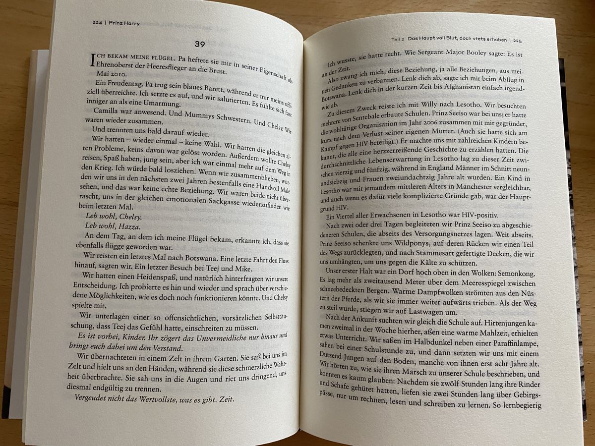 Bücher: Reserve - Prinz Harry – Gebraucht aus Schwarzenburg von Michellu 7