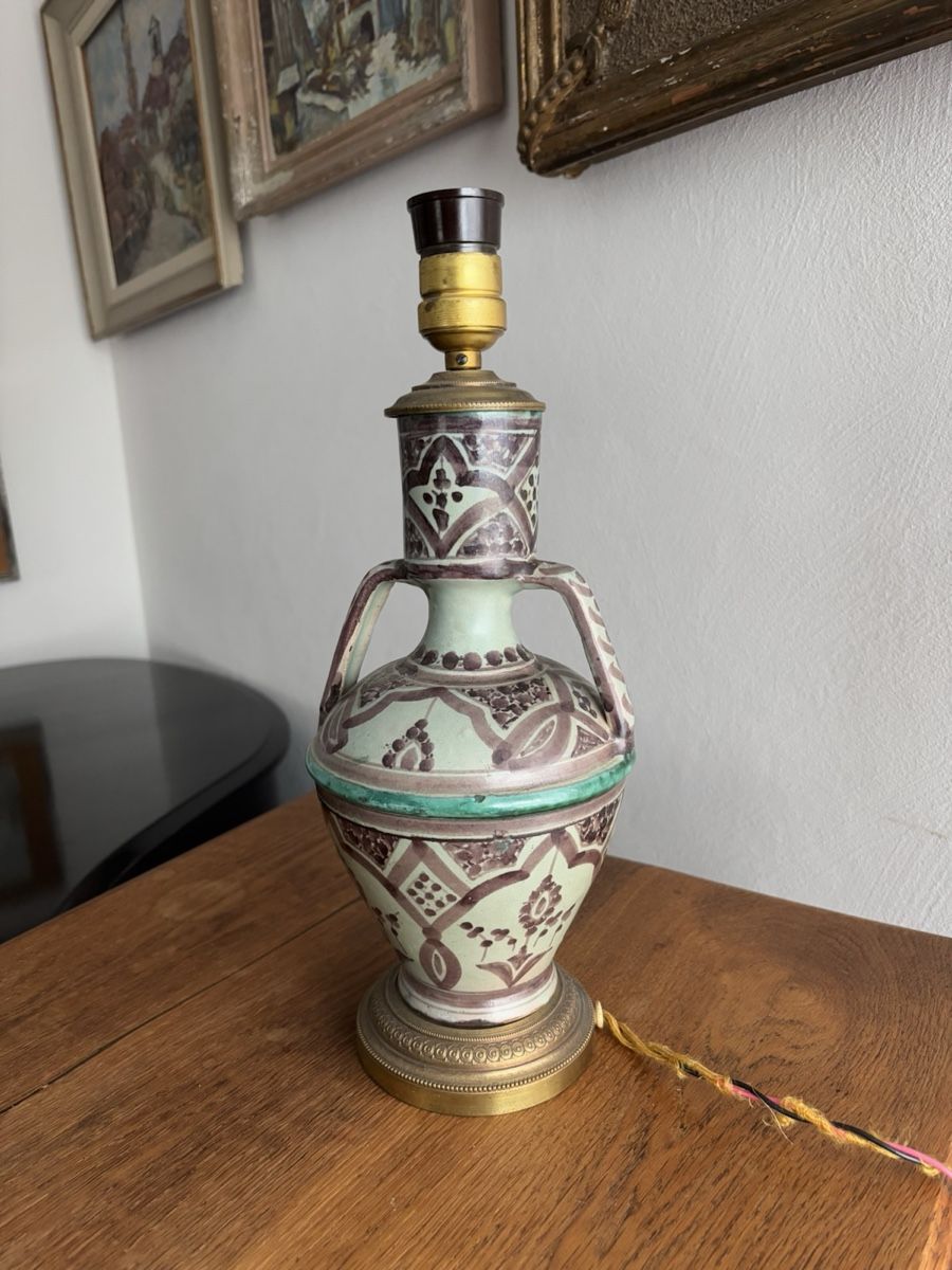 Lampade: Très original pied de lampe vintage – Usato da Villeneuve VD venduto da sim_q5hp 1