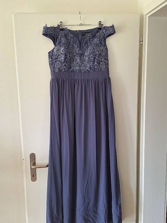 Abendkleid von Little Mistress Grösse 42 (flieder)