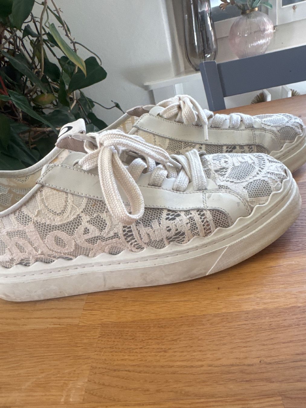 Chloé Scarpe da donna: Chloe Damen Sneaker creme Spitze Grösse 40 – Usato da Winterthur venduto da Julia90 3