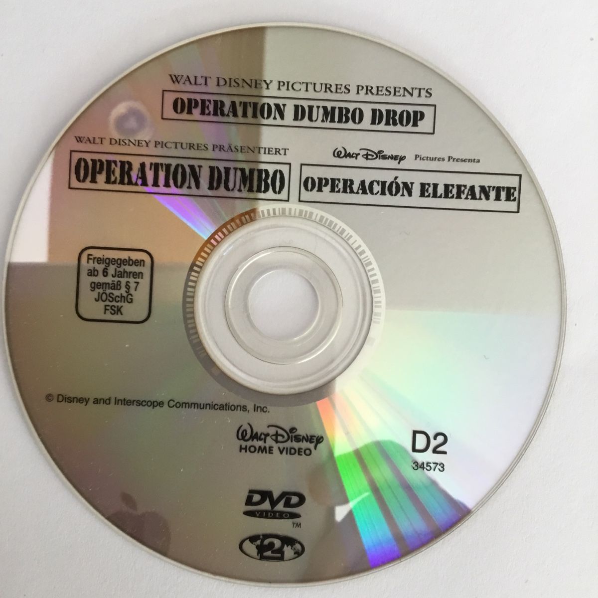 Alle DVDs: Operation Dumbo Dvd nur Disc ohne Cover – Neu (gemäss Beschreibung) aus Blauen von berlingo65 1