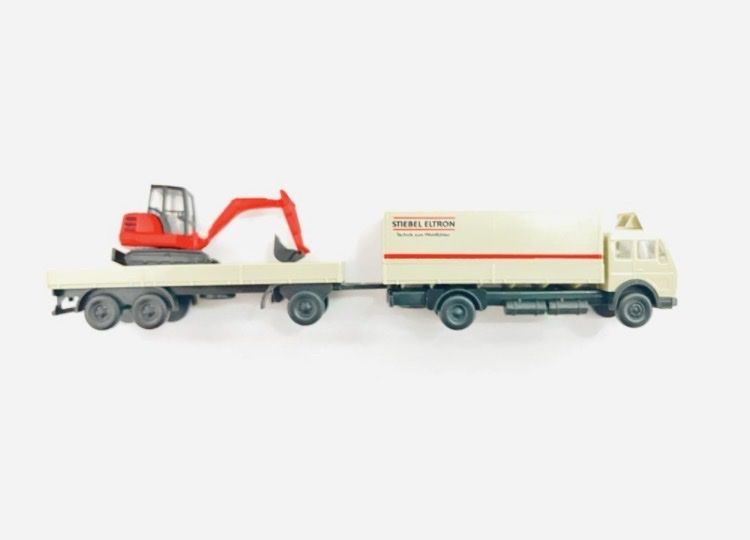 Modellini di ferrovie: LKW Stiebel Eltron + Bagger SPUR N #160 – Usato da Oberbuchsiten venduto da Orsetto24 3