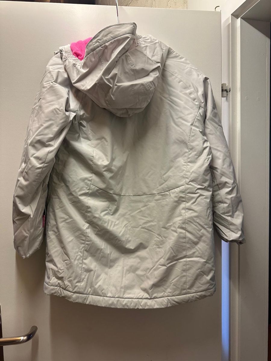 Columbia Giacche: Columbia Jacke Grösse xl Mädchen hellgrau pink Futter – Usato da Brüttisellen venduto da nat_5622 1
