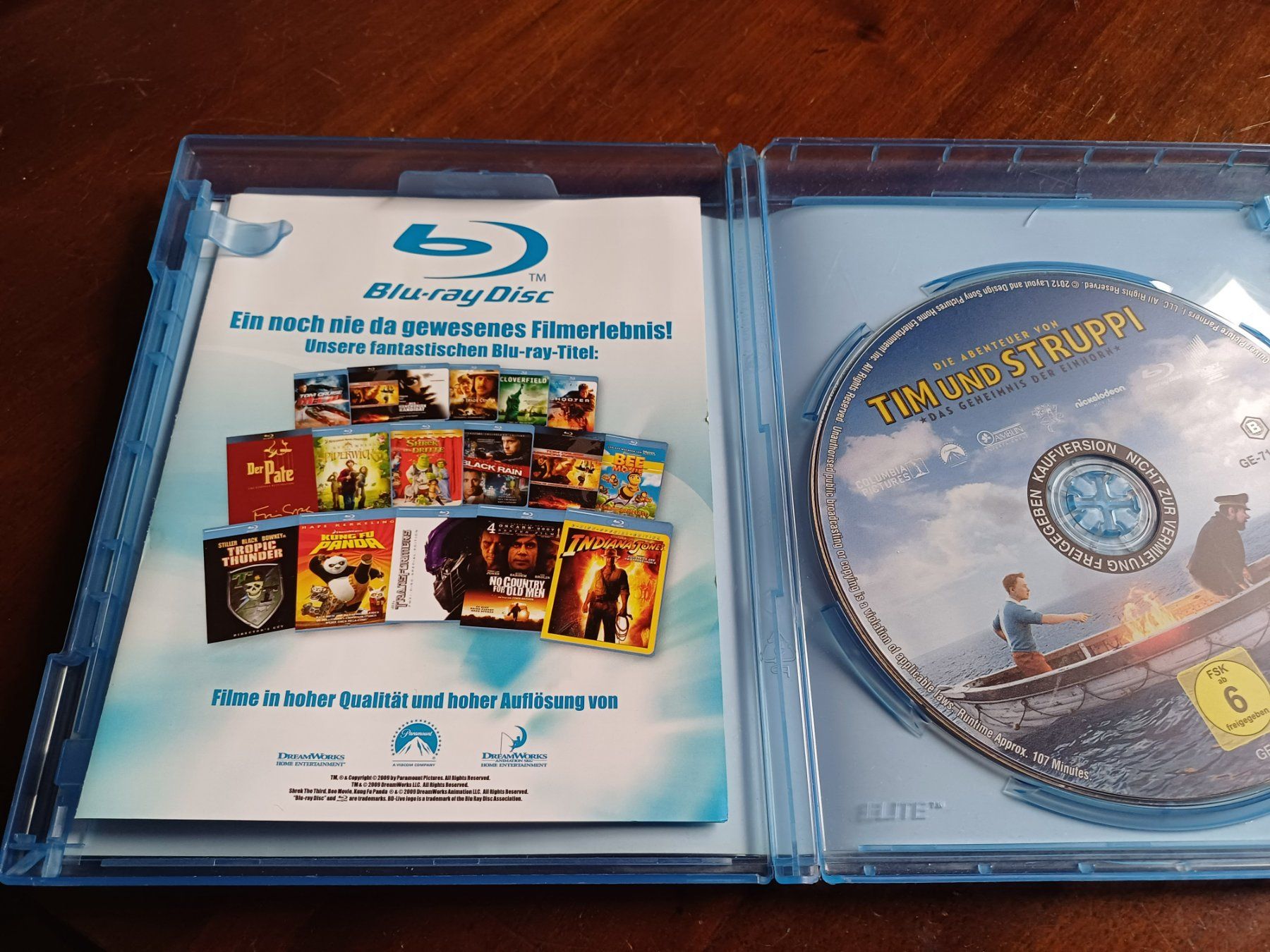 Tutti i DVDs: Tim und Struppi - Das Geheimnis der Einhorn Blu-ray – Usato da Zürich venduto da carolina71 1