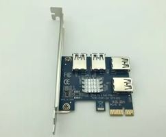 PCIe 1 to 4 PCI express 16X slots Riser Card (USB)