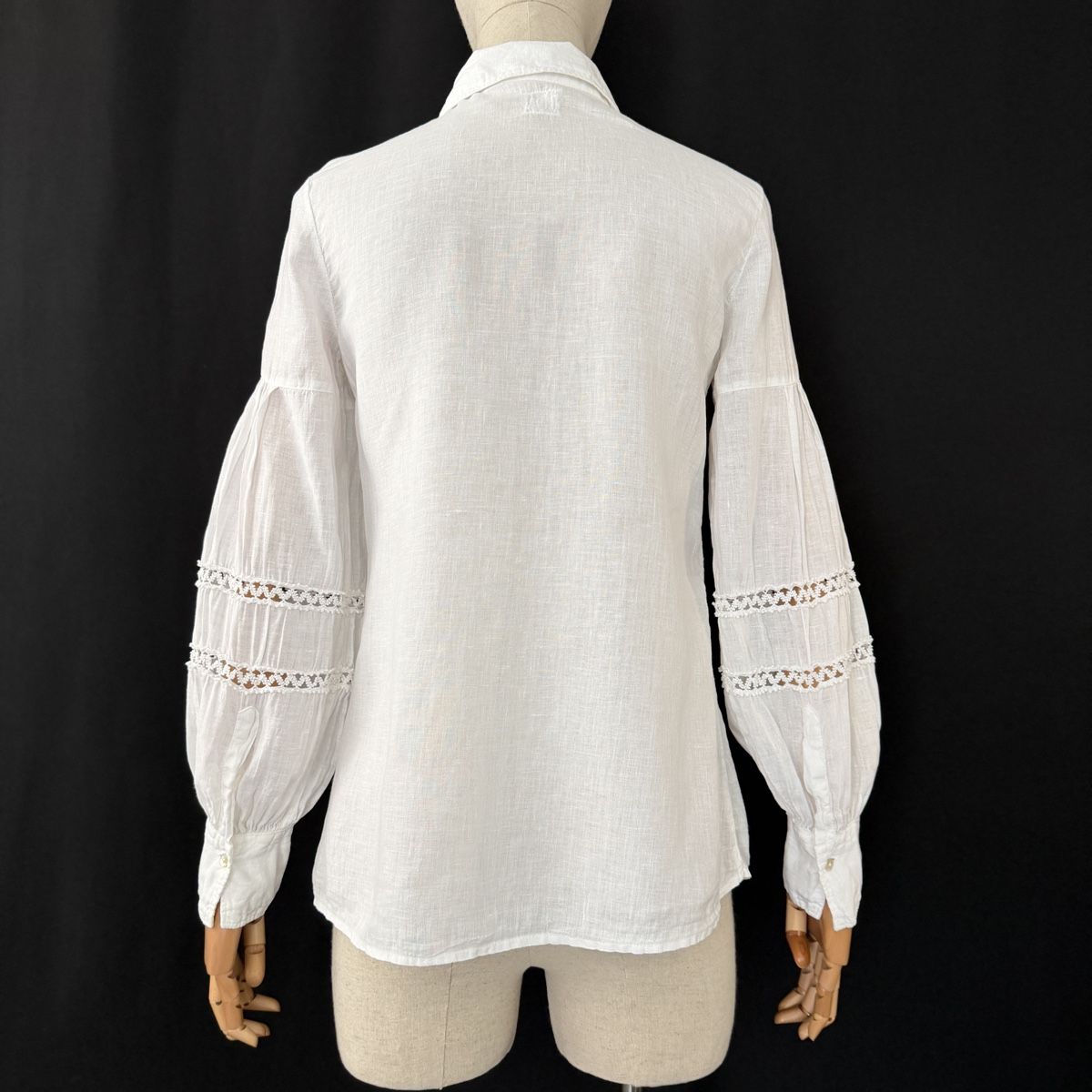 Camicette: 120% LINO White Linen Shirt – Nuovo (secondo la descrizione) da Emmen venduto da Avviivva_Com2023 5