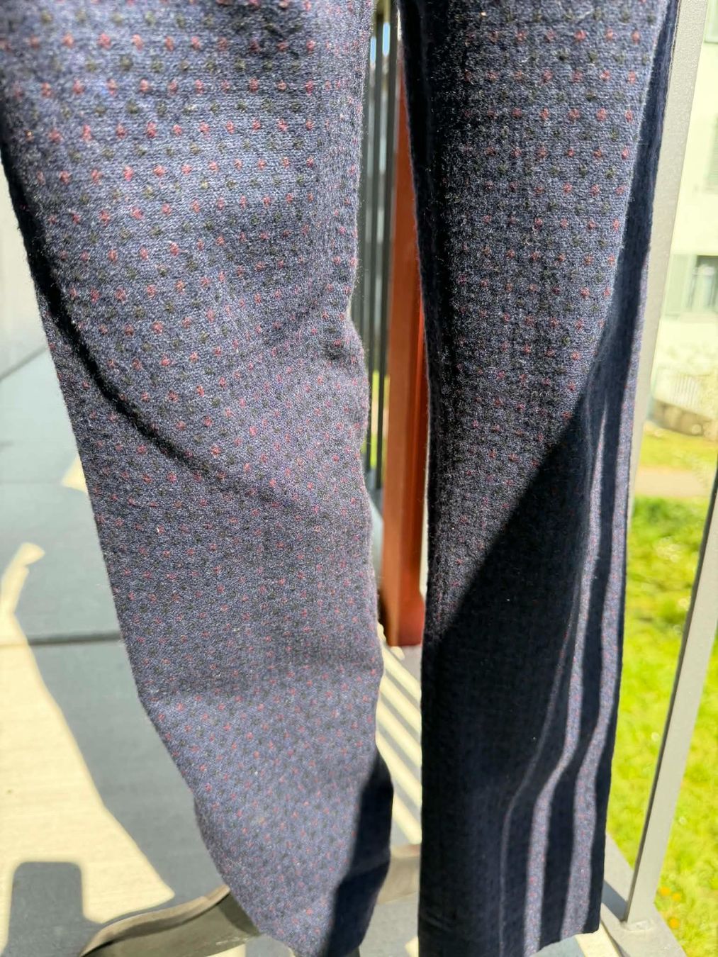 Pantaloni: Edle Wollhose, marineblau, Gr. 46 – Usato da Riehen venduto da edu_92w7 5