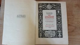 Die göttliche Komödie antiquarisch