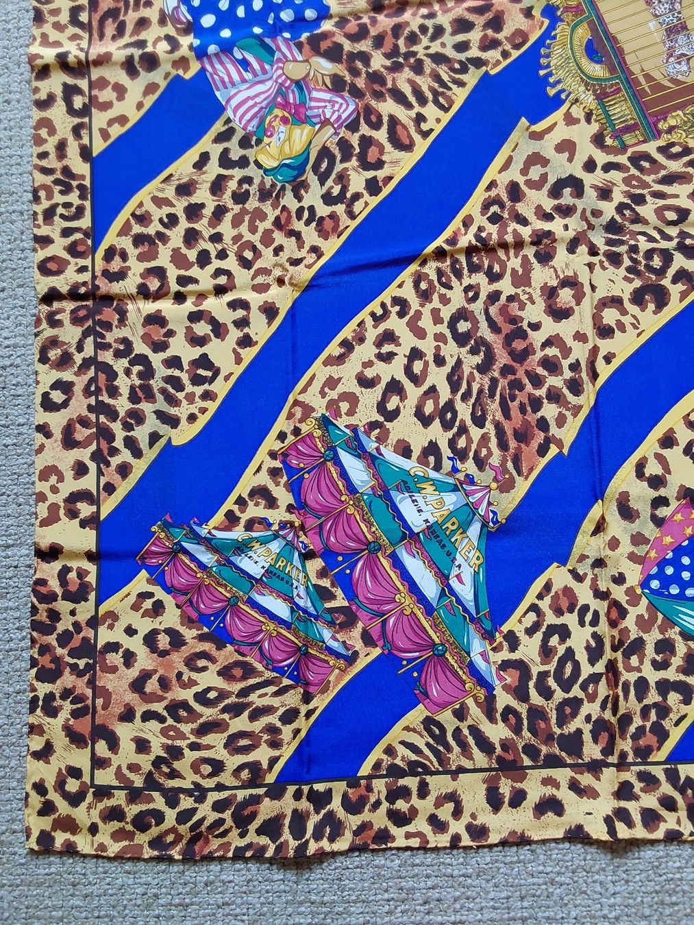 Foulard & Sciarpe:  CHRIS ARNOLD.Foulard 100%  Seide 90x90cm. – Usato da Steinach venduto da Chilli1957 5