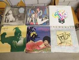 Jazz Funk Schallplatten Sammlung - Sommer Vibes 🎶 (set 1)