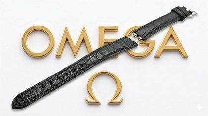 Omega Orologi: OMEGA Uhrenband, Kroko – Nuovo (secondo la descrizione) da Zug venduto da BAMBI51