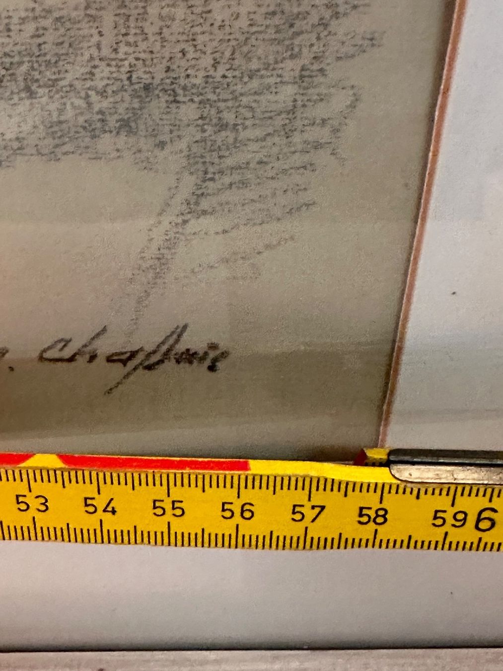 Gemälde: Belle peinture au crayon signée – Gebraucht aus Lausanne von artnouveau04 5