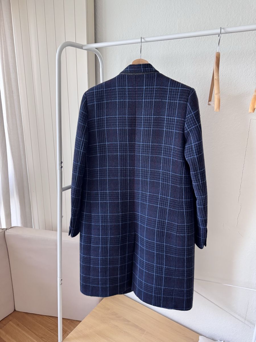Mango Cappotti: Mango Women's Plaid Wool-Blend Overcoat - Size S – Usato da Zürich venduto da Flao_78376 1
