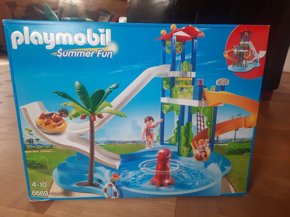 Grösseres Playmobil Wasserpark (Gebraucht) in Flüelen für CHF 20 – mit ...