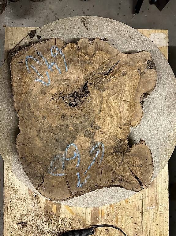 Articoli in legno: Olivenholz Baumscheibe - 04 – Usato da Buus venduto da macipioji