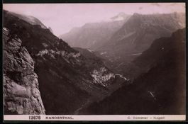 Fotografie Kandersteg, Blick in das Kand