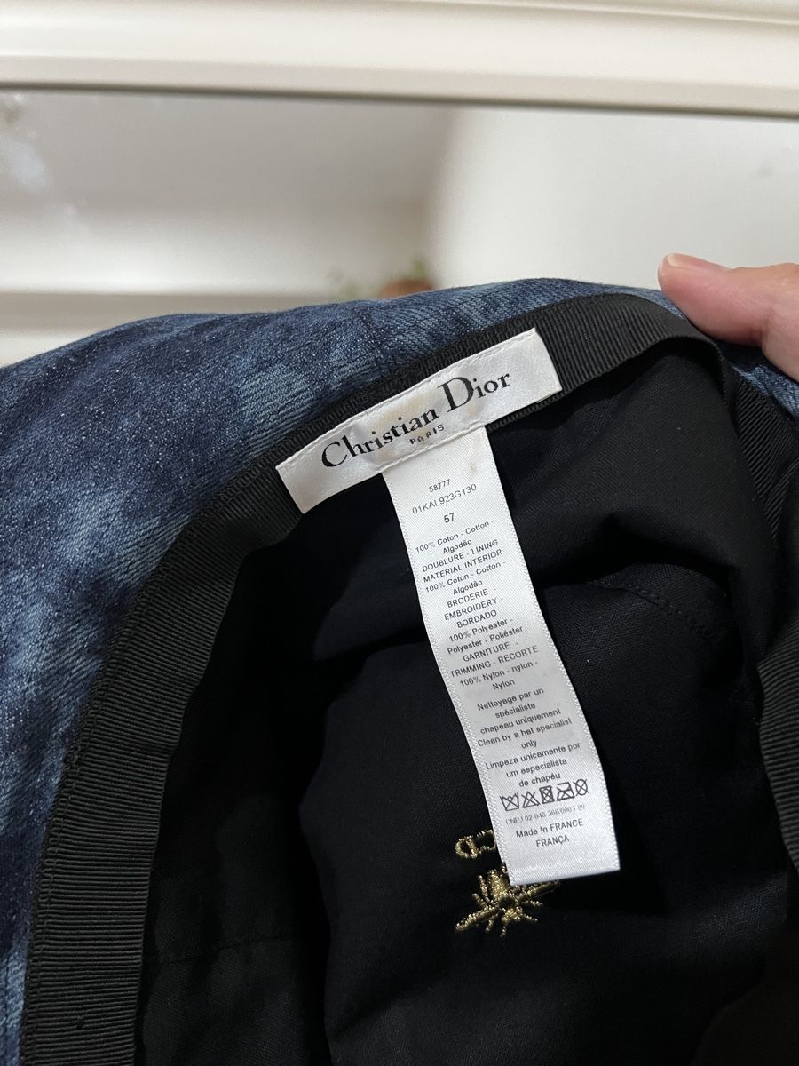 Dior Copricapi, berretti & cappellini: Dior Denim Bucket Hat – Usato da Lausanne venduto da its_zl9h 2
