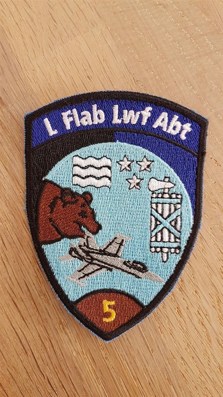 Placchette & Badge: Badge L Flab Lwf Abt 5 braun – Usato da Erlinsbach venduto da S700
