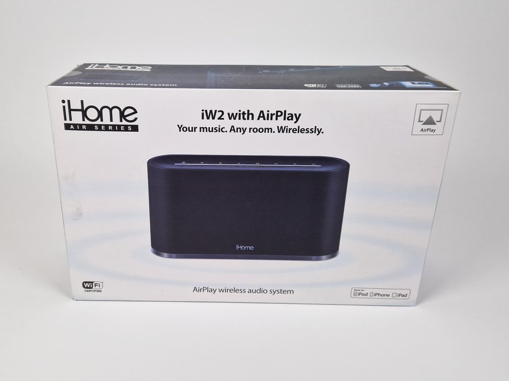 iHome AirPlay Wireless Audio System iW2 (Neu und originalverpackt) in ...