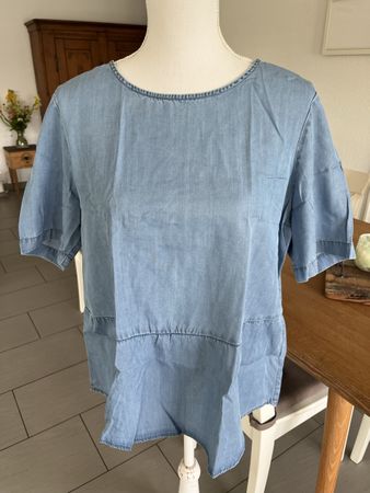 Tchibo Bluse blau Gr. 42