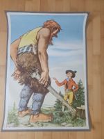 Tapferes Schneiderlein Poster, A. Hoffmann, Vintage Deko!