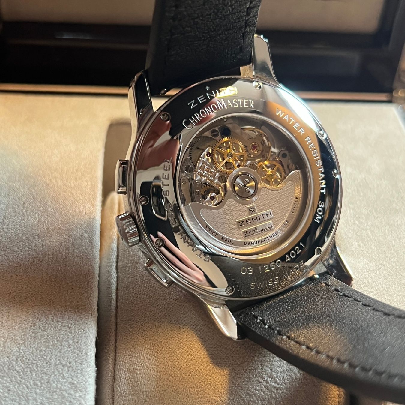 Zenith Uhren: Zenith Chronomaster Open Heart 03.1260.4021 – Gebraucht aus Carouge GE von Watchaser 4