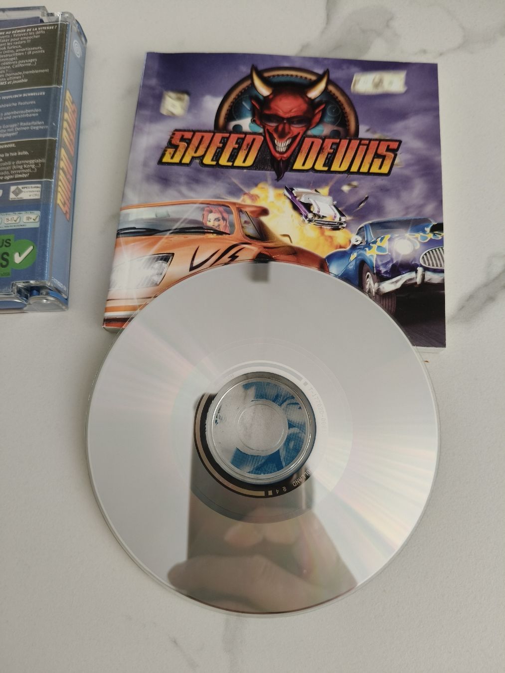 Sega Spiele: Speed Devils Dreamcast Game mit Handbuch & OVP, Top! – Gebraucht aus Oensingen von ece_8k7q 4