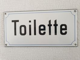 Email Schild  Toilette