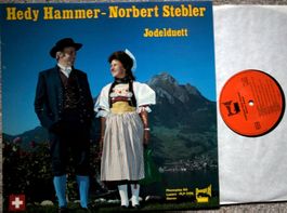 Jodelduett Hedy Hammer Norbert Stebler  - LP ♪ GEWASCHEN ♪