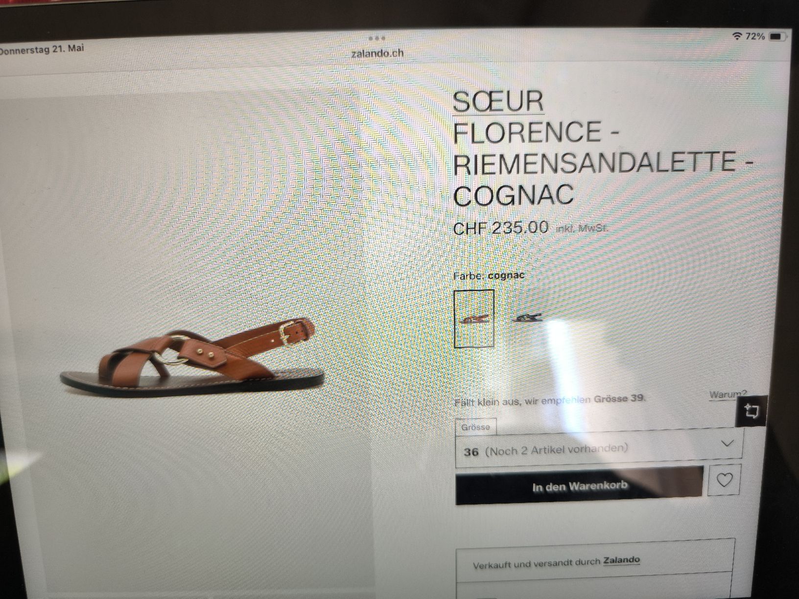 Soeur Scarpe da donna: SOEUR Sandalen cocnag,40 – Usato da Schaffhausen venduto da gab_v5qf 6