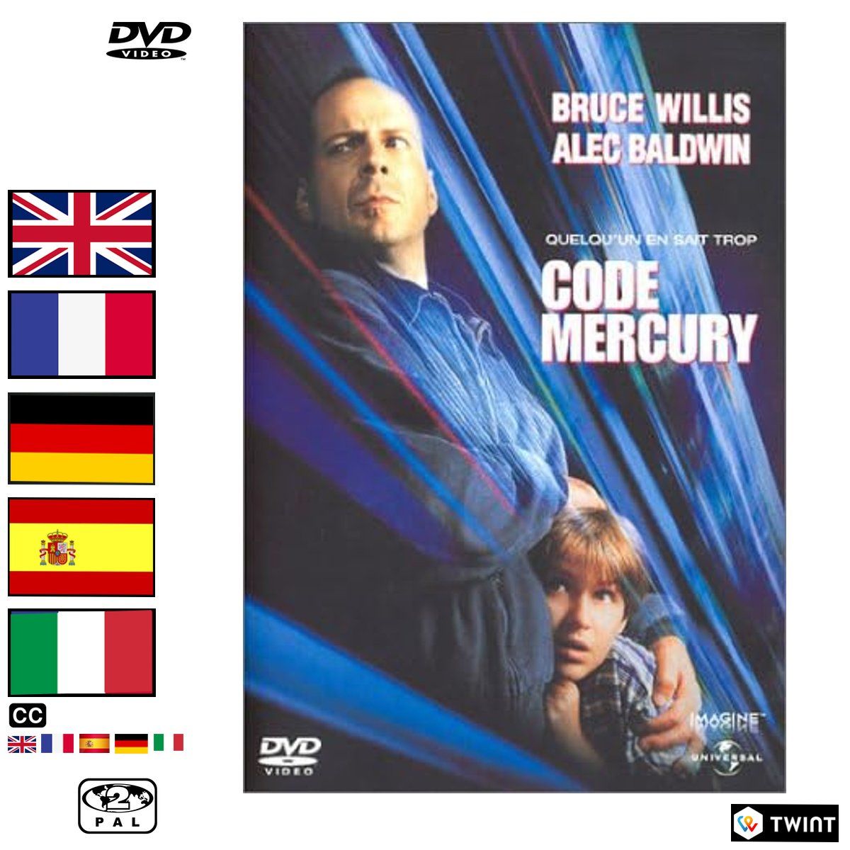 Tutti i DVDs: Code Mercury (1998) - DVD – Usato da Semsales venduto da __Florian__