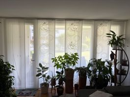 12 Flächenvorhänge / Schiebegardinen 60 × 240 cm – Set