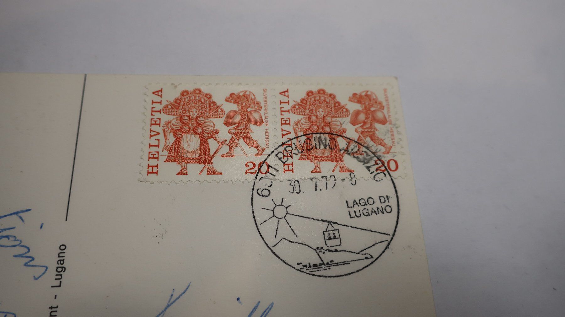 Cartes postales: Trattoria Alpe di Brusino – D'occasion à Cormoret par Pascalll2001 5