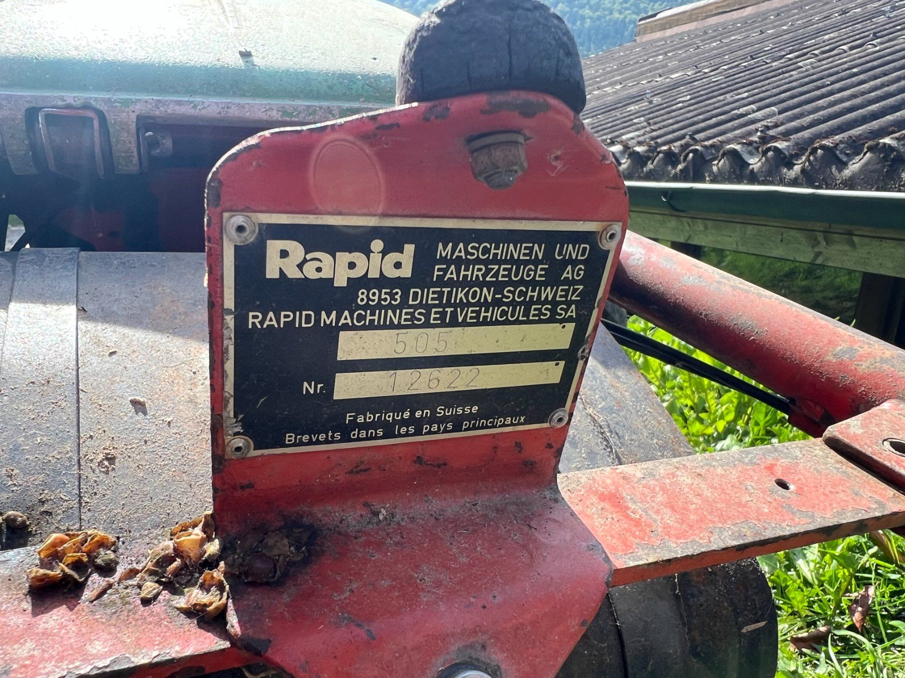 Rapid Trattori: Rapid 505 Ersatzteilträger – Usato da Oensingen venduto da alpenvogel92 7