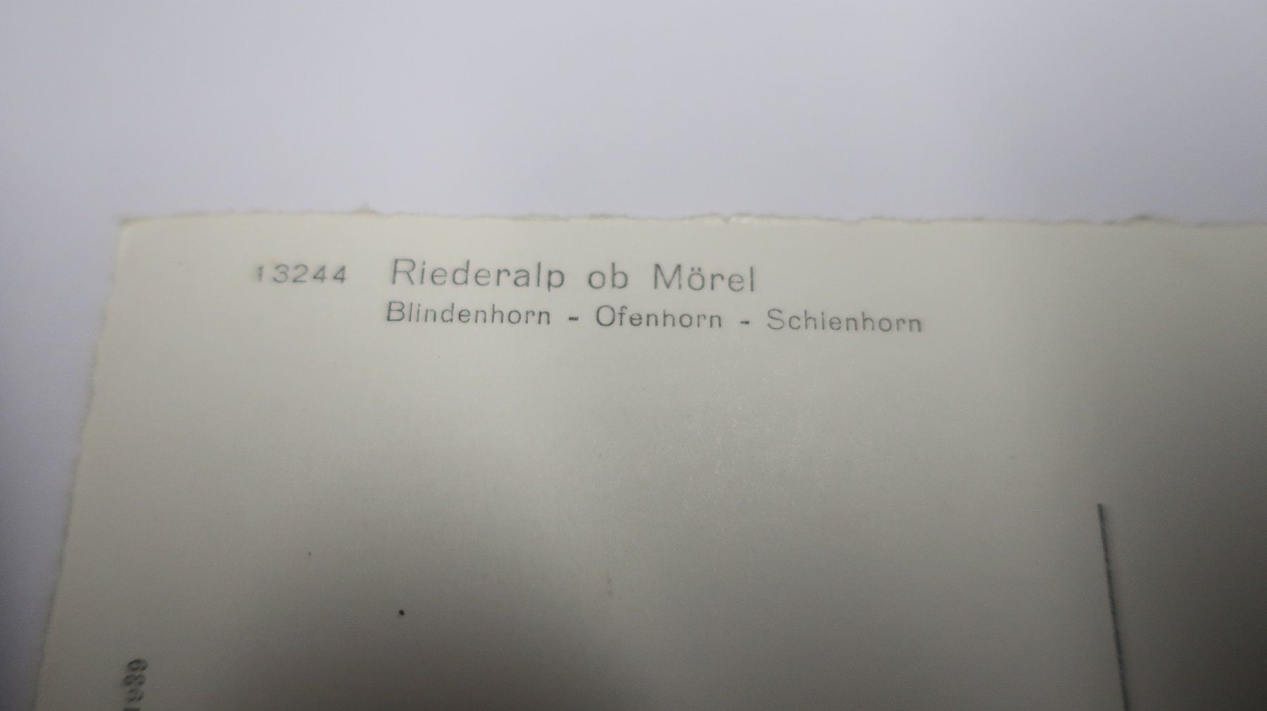 Ansichtskarten: Riederalp ob Mörel – Gebraucht aus Cormoret von Pascalll2001 4