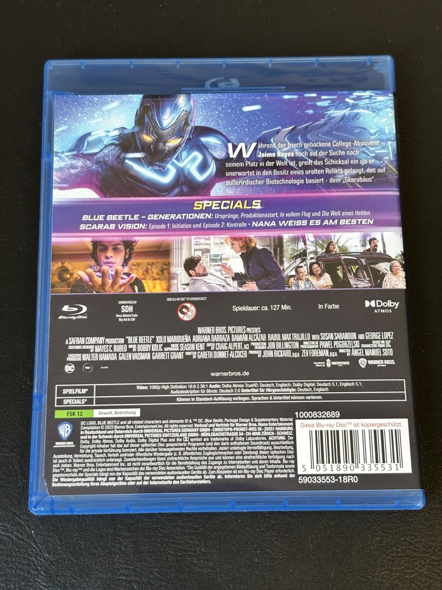 Alle DVDs: Blu-ray Blue Beetle DC – Gebraucht aus Luzern von Armastra 1