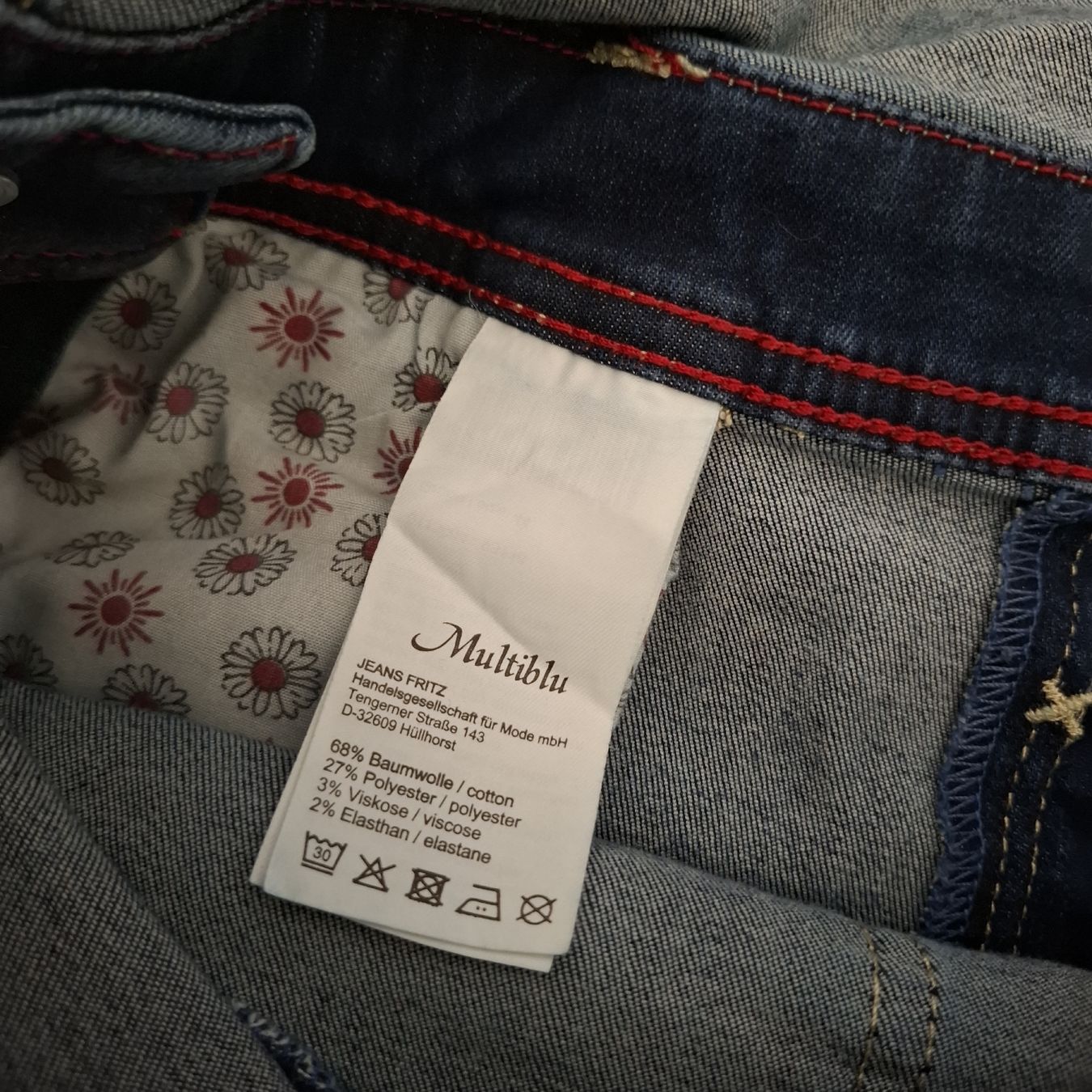 Jeans: Multiblu Salopette en Jeans - Taille 44 – Gebraucht aus Le Locle von QualiteExpress 4