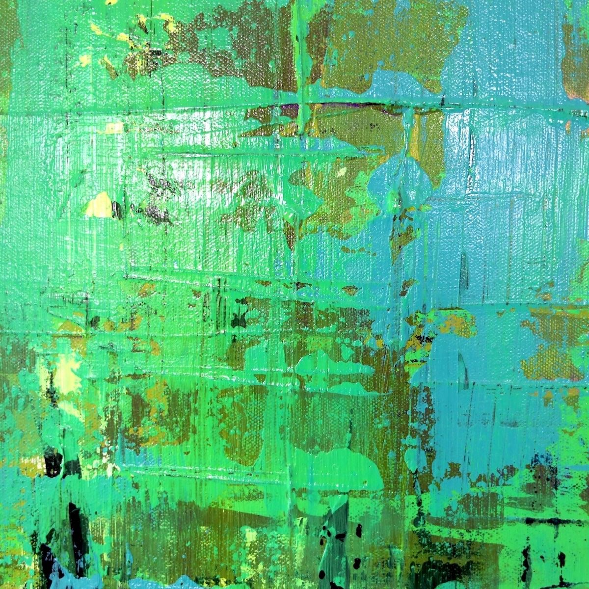 Gemälde: ANLUART – RELAX – Original Acrylgemälde 100x80 cm – Unikat – Neu und originalverpackt aus Bülach von ANLUART 5