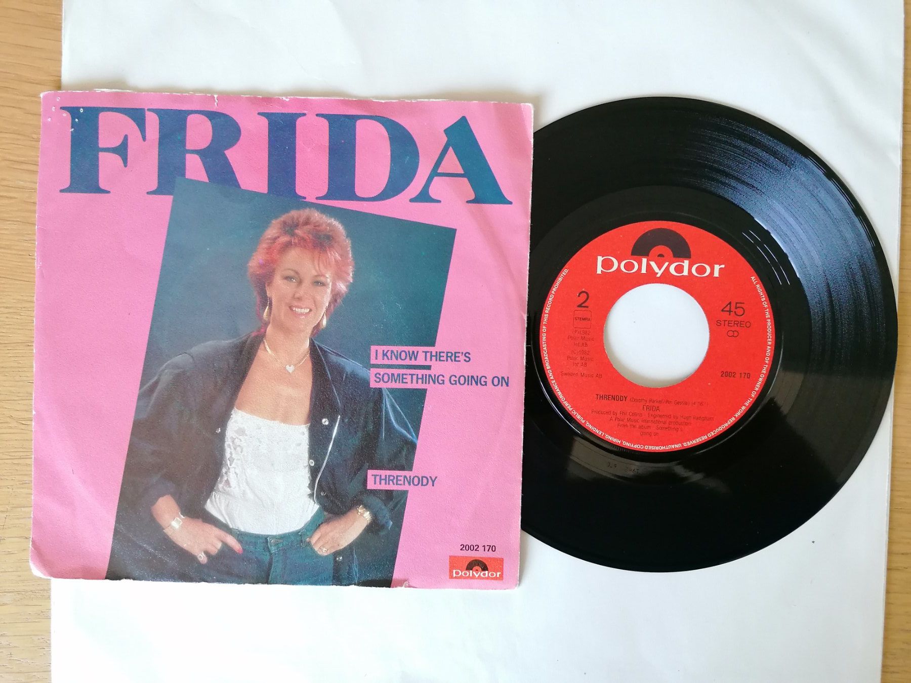 Dischi in vinile: Frida - I Know There's Something Going On Single Schallpl... – Usato da Beinwil am See venduto da Funkthesizer 1