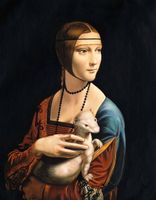 Leonardo da Vinci - Dame mit Hermelin