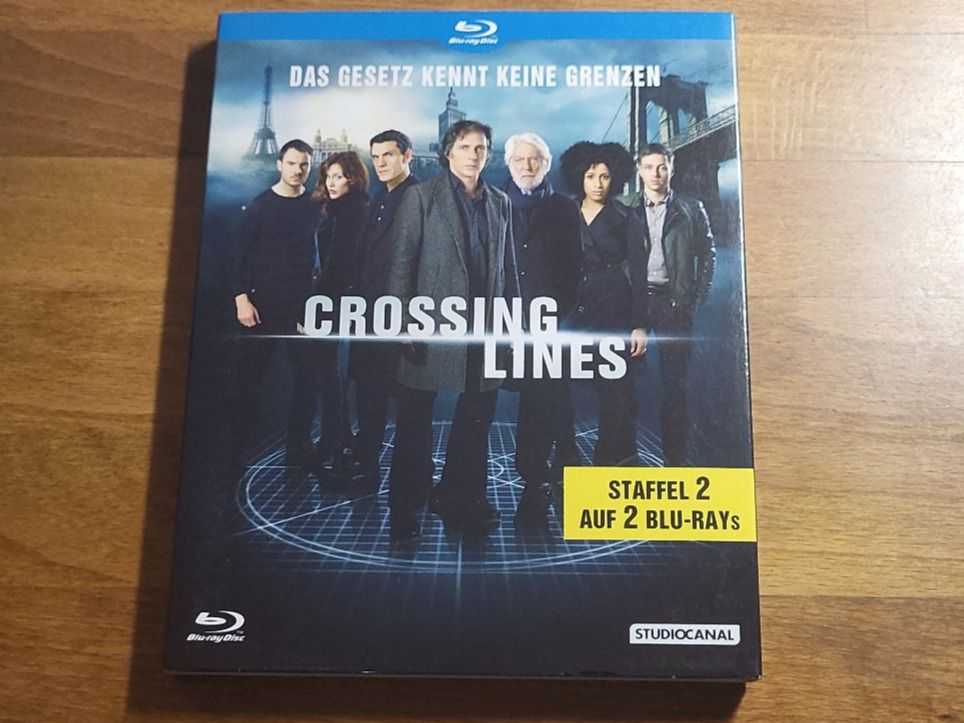 Tutti i DVDs: Crossing Lines - Staffel 2 RAR – Nuovo (secondo la descrizione) da Pfungen venduto da Whitie