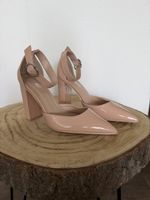 Glamorous Wide Fit Lack-Pumps Rosé/Nude Gr. 38