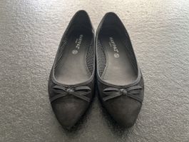 Stoff Ballerina Gr. 37 /Schwarz