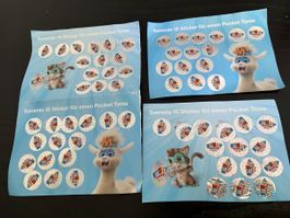 4 volle Karten Mania Tonie