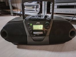 Radio cassette CD JVC RC-QN3 portable gris occasion