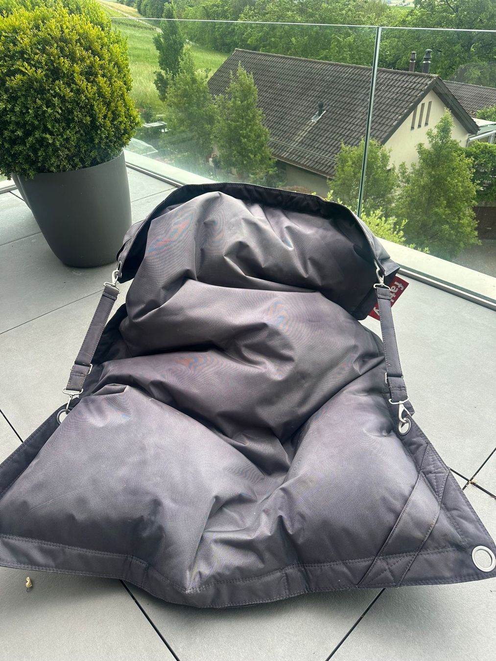 Fatboy Cuscini: Cooler schwarzer fatboy – Usato da Nussbaumen TG venduto da Purzel63
